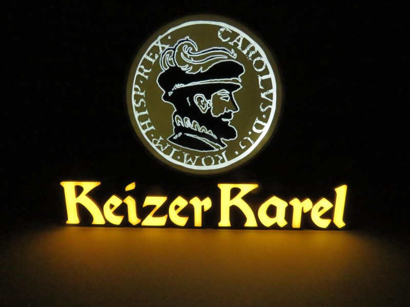 Keizer Karel reclamebord