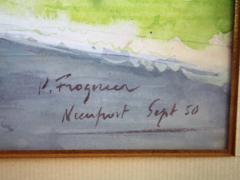 P. Frognier - Nieuwpoort Sept 50