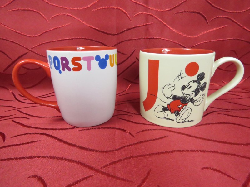 2 exclusieve koffietassen Mickey Mouse