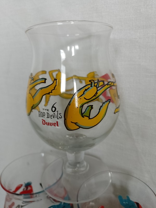 Lot Duvel glazen