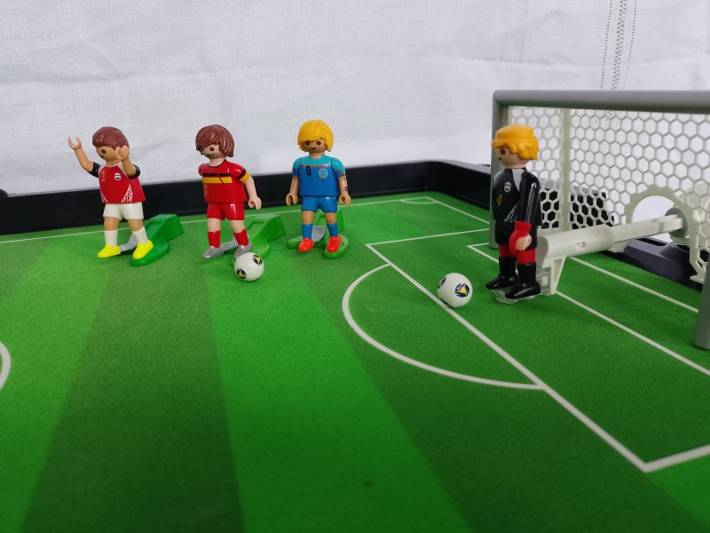 Playmobil voetbalveld