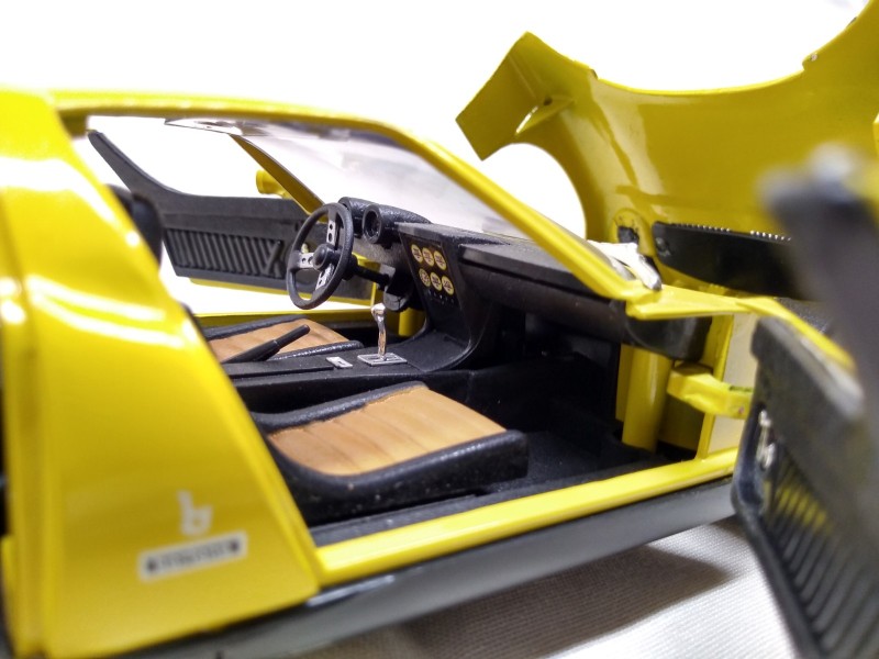 Auto Model Lamborghini Miura SV 1971