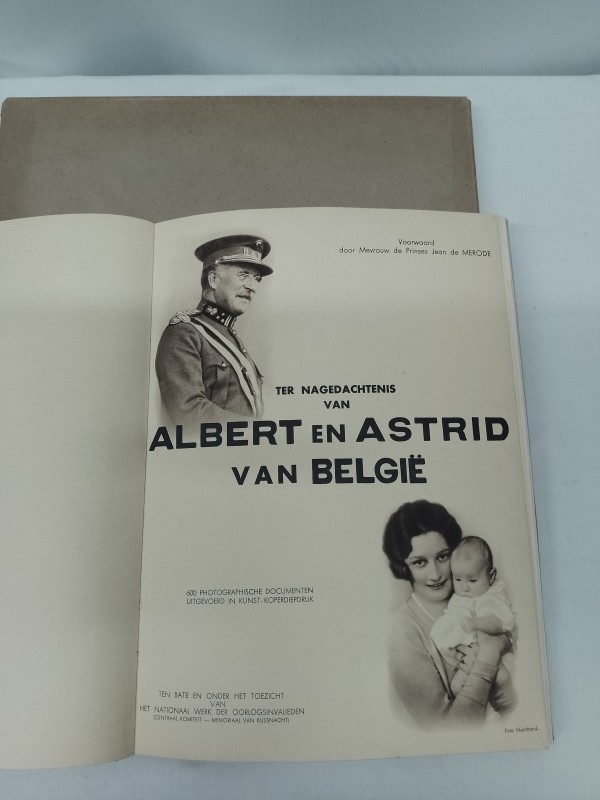 Boek ter nagedachtenis van Albert en Astrid van België