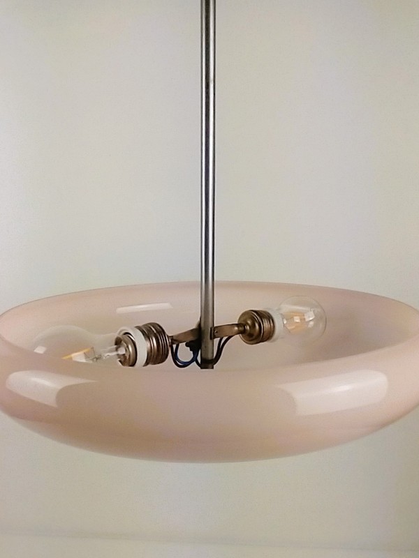 Vintage pendule hanglamp