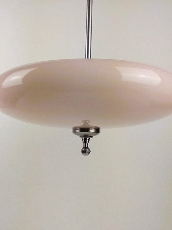 Vintage pendule hanglamp