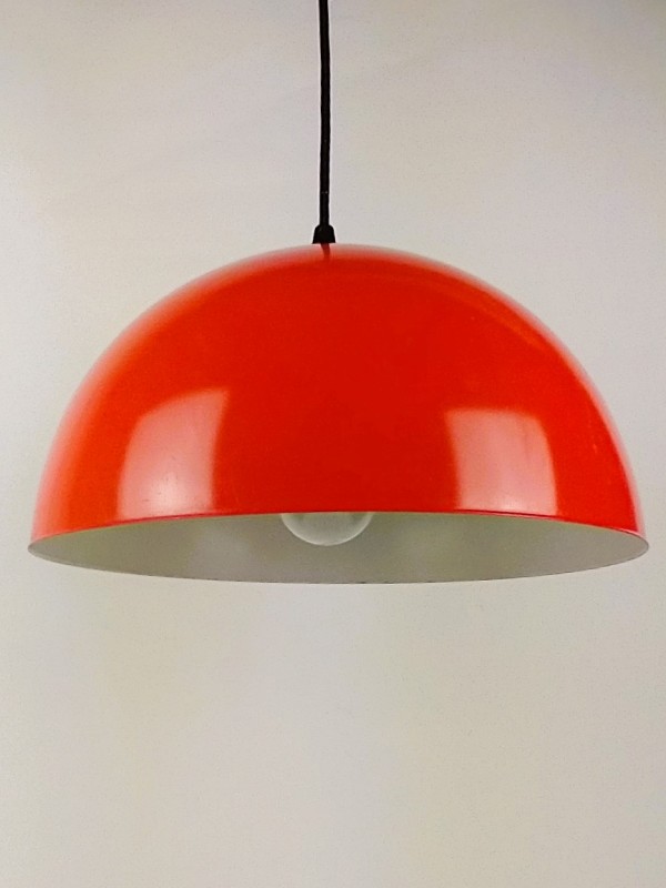 Rode bolhanglamp