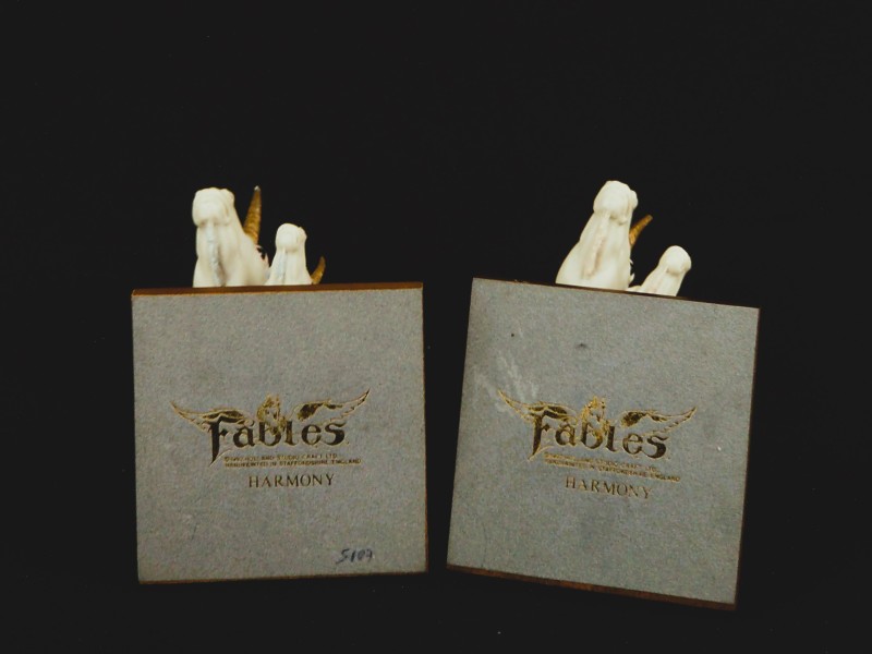 Lot Fables Unicorns en Pegasus, Holland Studio Craft Ltd., 1992