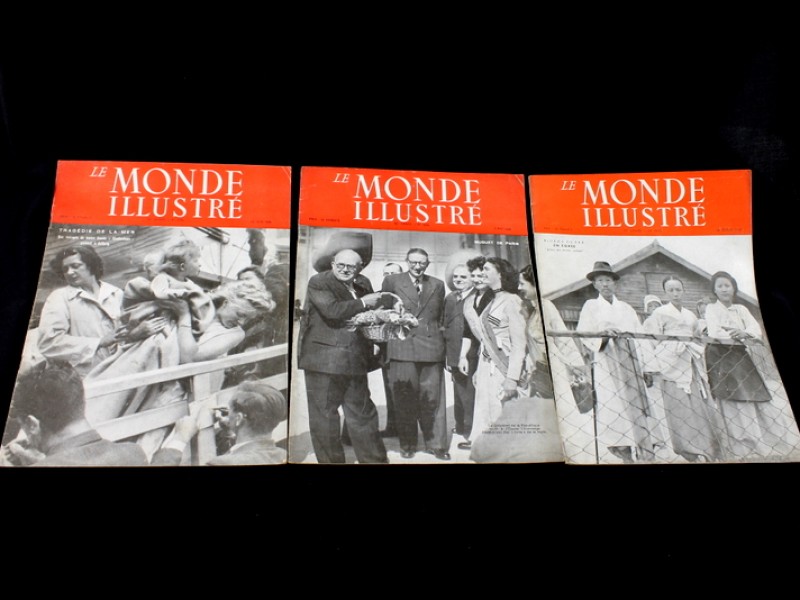 Le Monde Illustré 92e Année N° 4452, N° 4468, N°4462