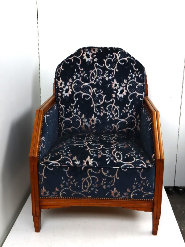 Art nouveau fauteuil