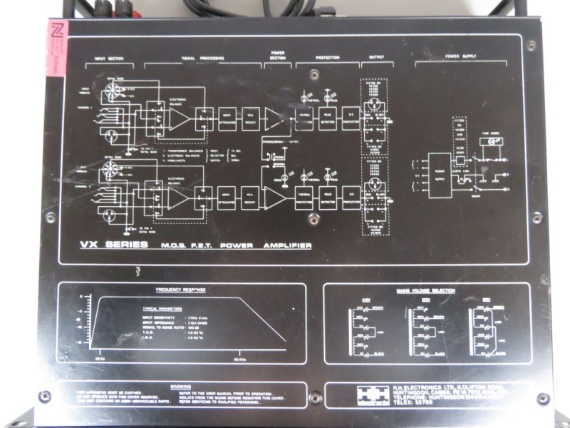 Versterker type VX600