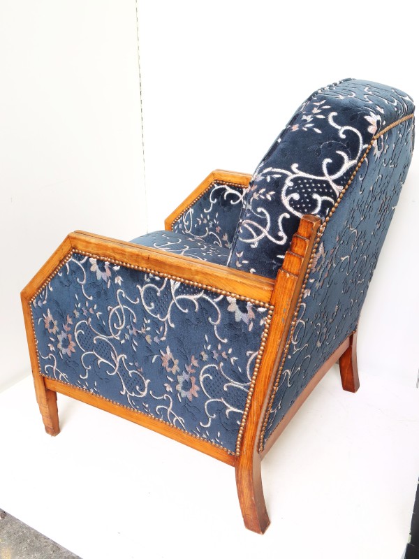 Art nouveau fauteuil