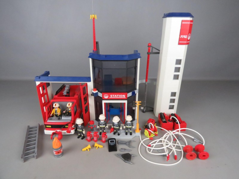 Playmobil brandweer kazerne