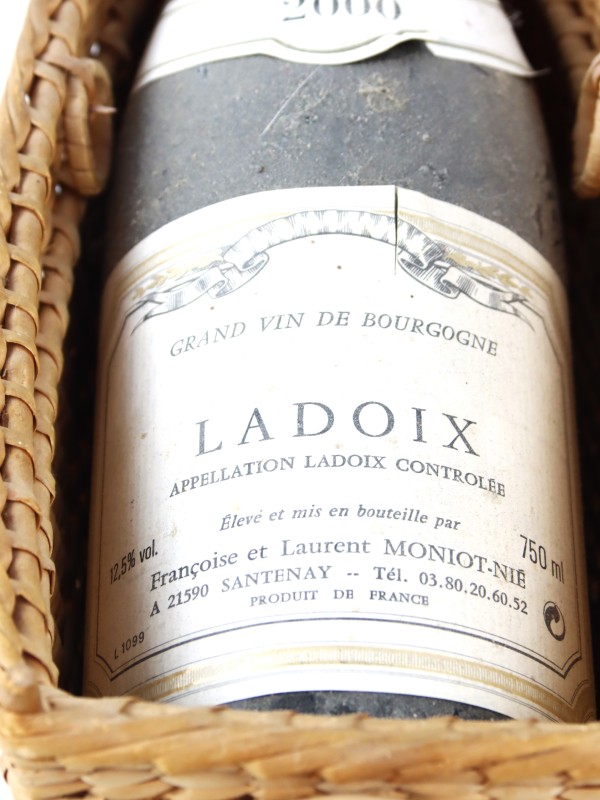 Bourgogne Fles LADOIX 2000 met temperatuurmeter