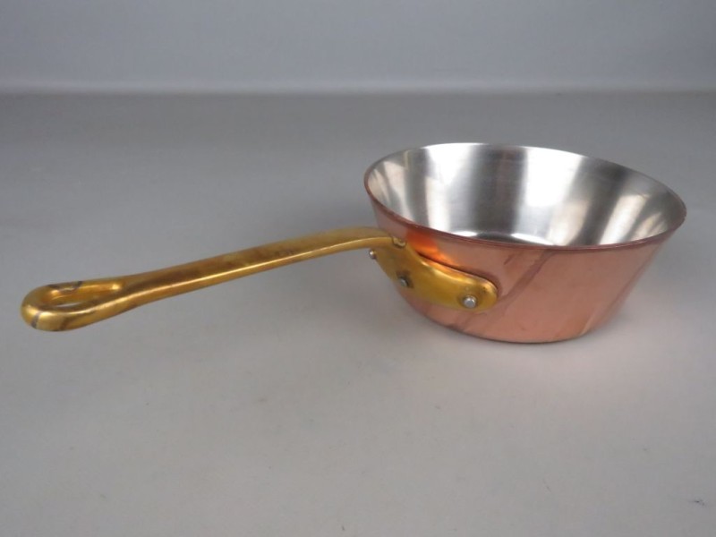 Copper cook pan