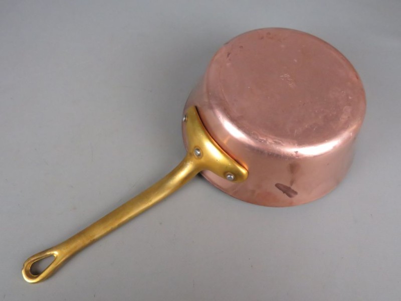 Copper cook pan