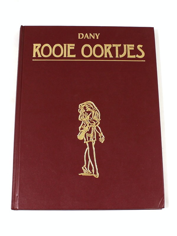 Vijf Vintage Hardcover Rooie Oortjes (topstaat)