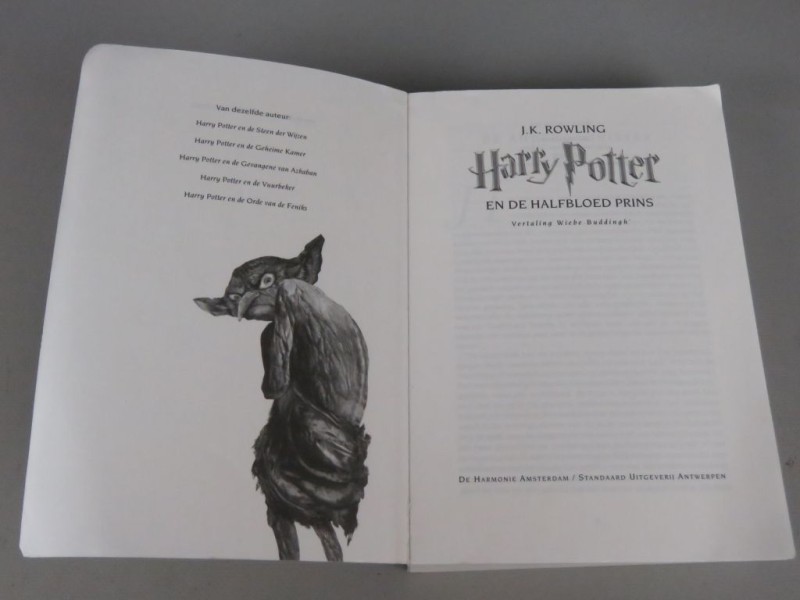 Eerste druk paperbak 2005 "Harry Potter en de halfbloedprins"