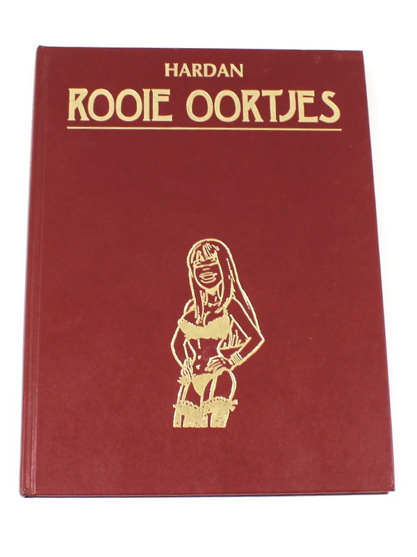 Vijf Vintage Hardcover Rooie Oortjes (topstaat)