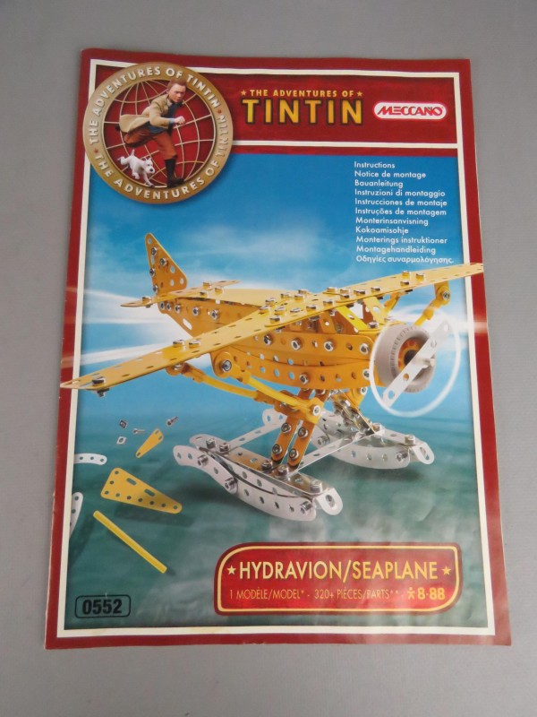 Meccano kuifje modelbouw