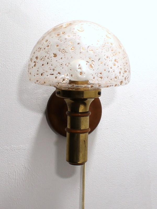 Vintage Gold Flaked Wandlamp