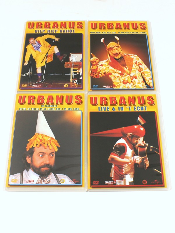 Urbanus 4DVD Verzamelbox