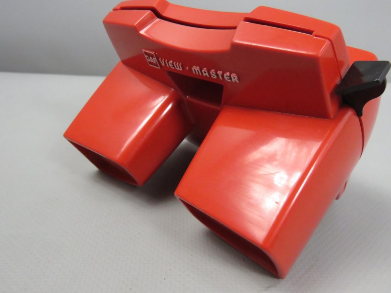 3D viewmaster met 2 fiches