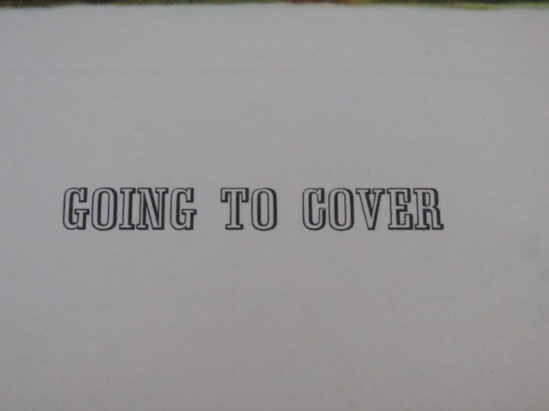 Kleurengravure " Going To Cover"