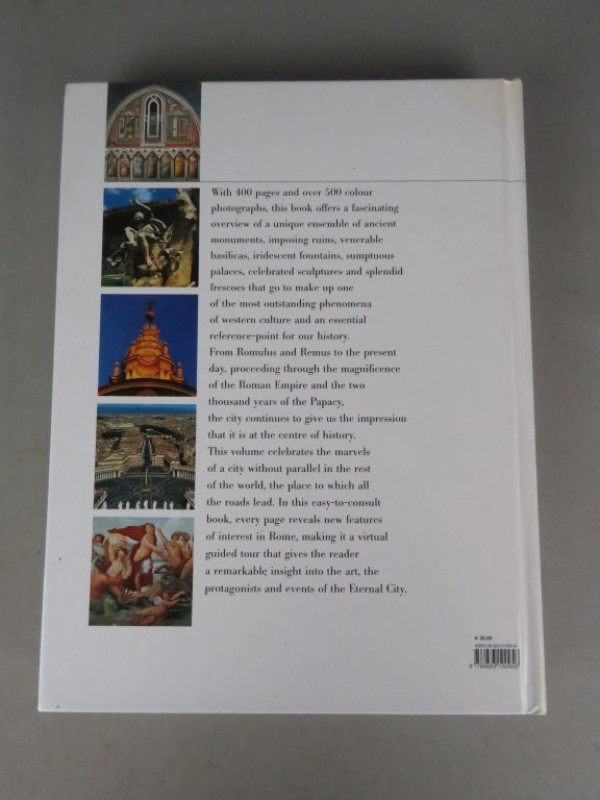 Engelstalige hardcover Capitals of art  "ROME"  2003.