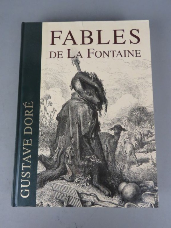 Sprookjesboek "Fables de la Fontaine" 1996.