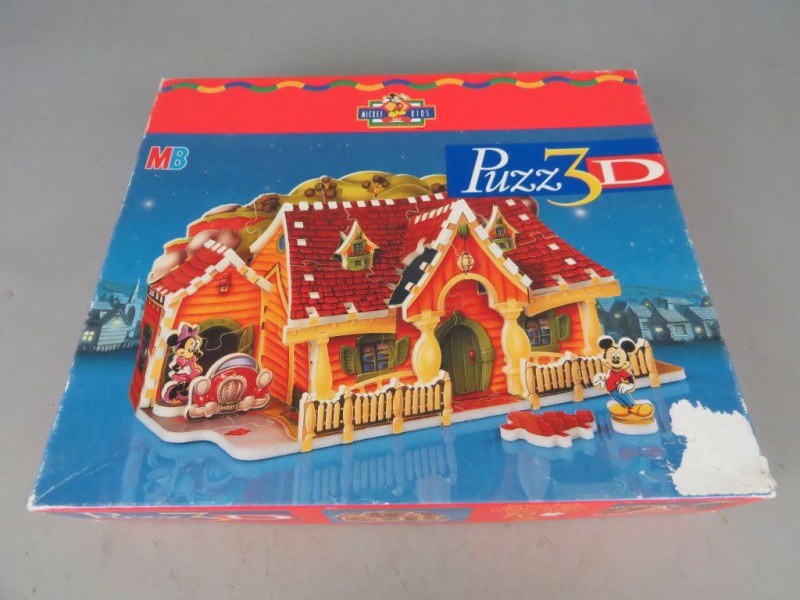 3D puzzel Mickey Mouse huis