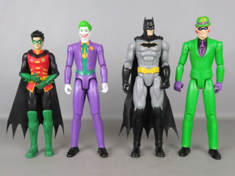 4 Batman figuren