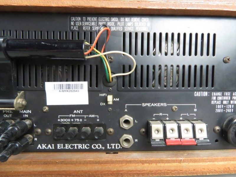 Vintage AKAI Tuner-versterker AA-8500