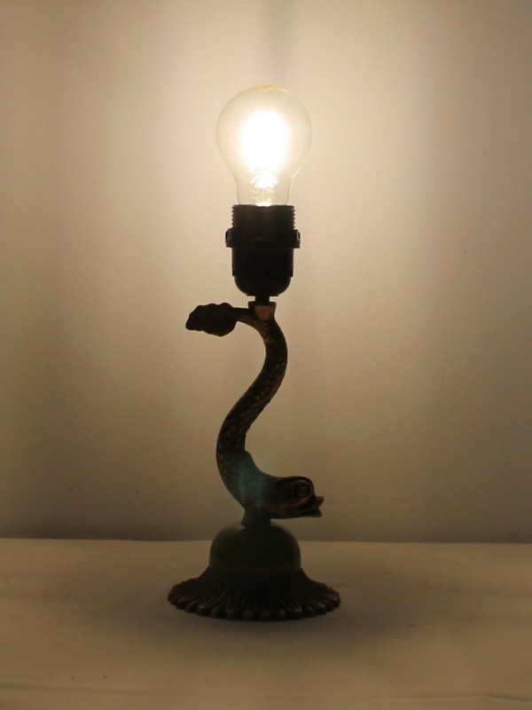 Vintage metalen sfeerlamp