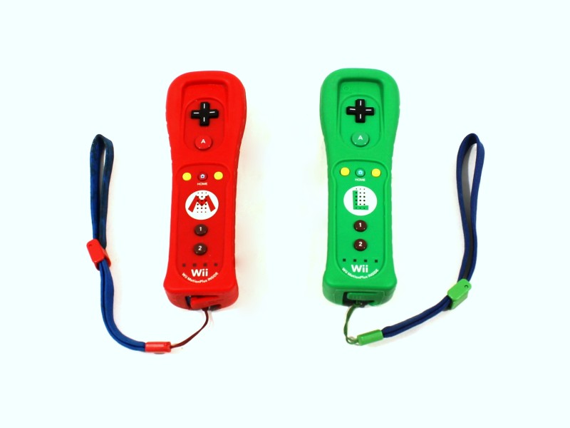 Mario & Luigi Wii Remotes