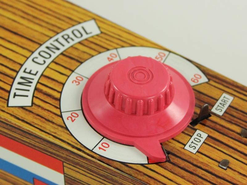 Vintage tin toy Sport Trainer shooting game Mystery Shooting