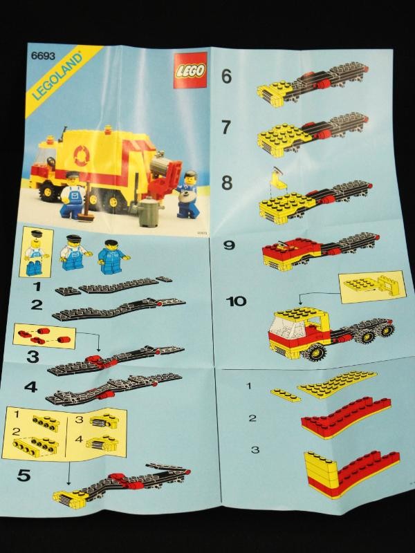 Lot van 2 Vintage LEGO Sets in Originele Dozen (Ongecontroleerd)