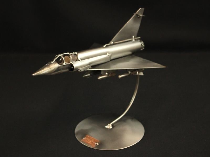 Metalen straaljager Mirage 2000 - Hinz & Kunst Germany