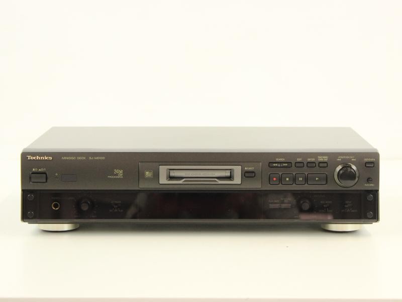 Retro Technics SJ-MD100 minidisc speler/recorder - hifi stereo