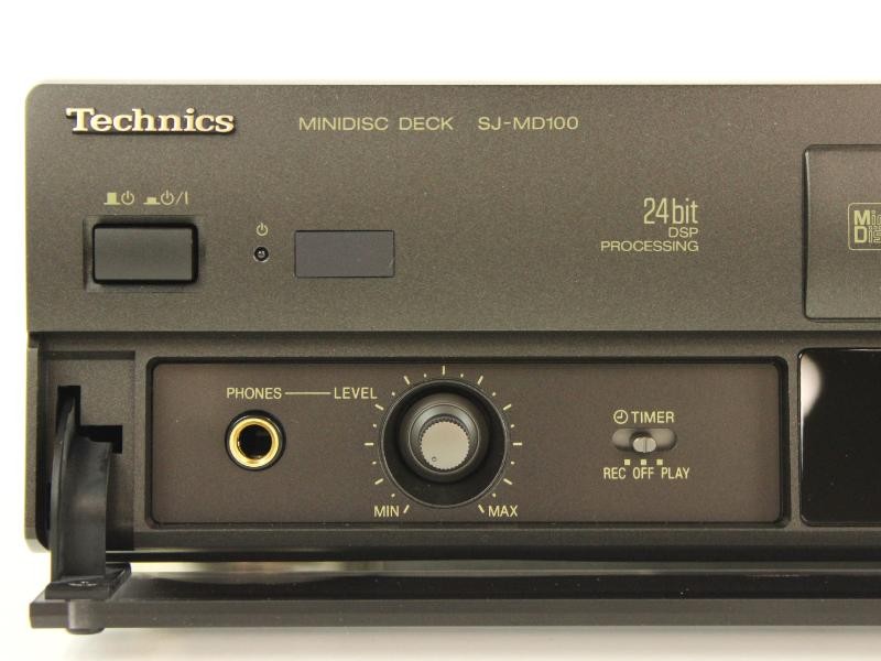 Retro Technics SJ-MD100 minidisc speler/recorder - hifi stereo