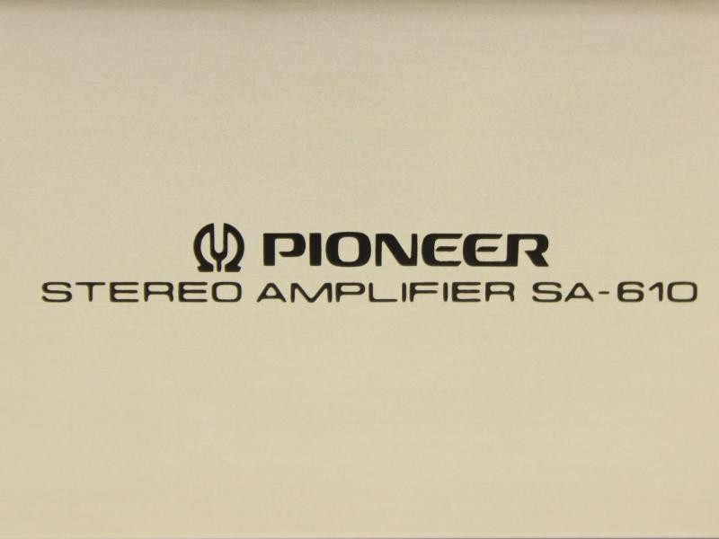 Pioneer Stereo Tuner TX-710L En Stereo Amplifier SA-610