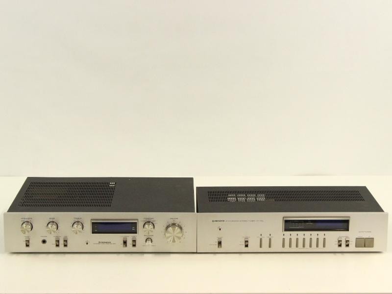 Pioneer Stereo Tuner TX-710L En Stereo Amplifier SA-610