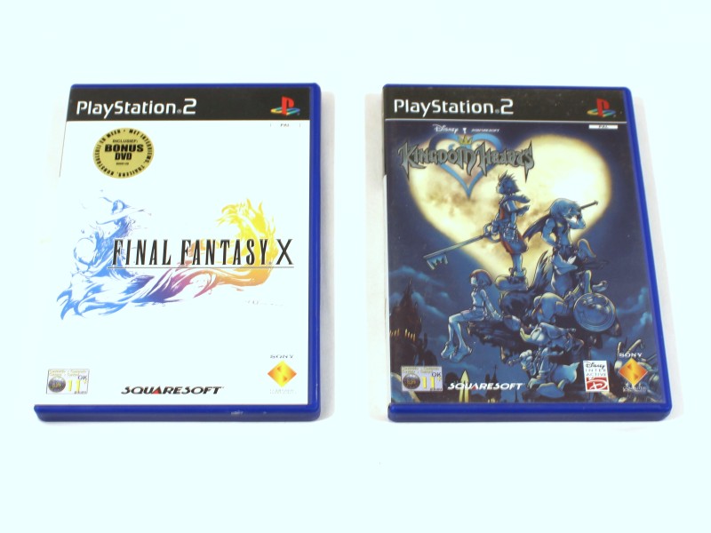 Final Fantasy X + Kingdom Hearts PS2