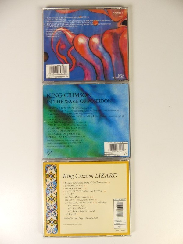 King Crimson CD Lot