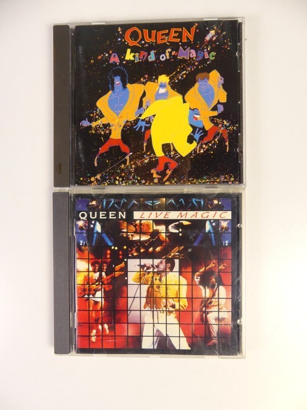 Queen DVD + CD Lot