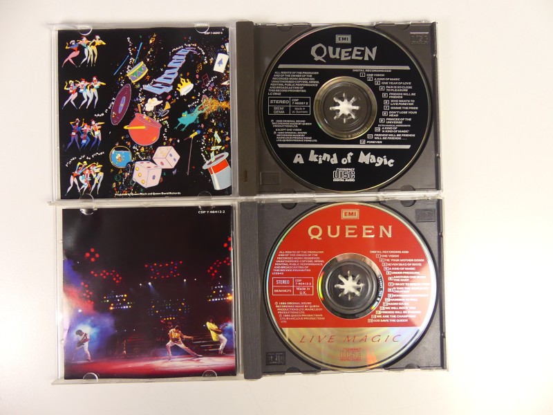 Queen DVD + CD Lot