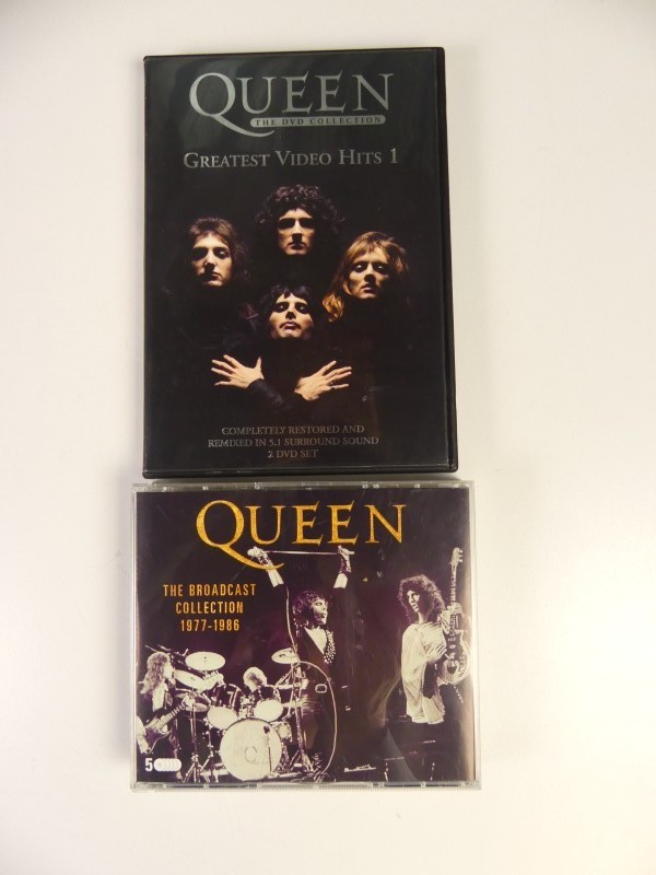 Queen DVD + CD Lot