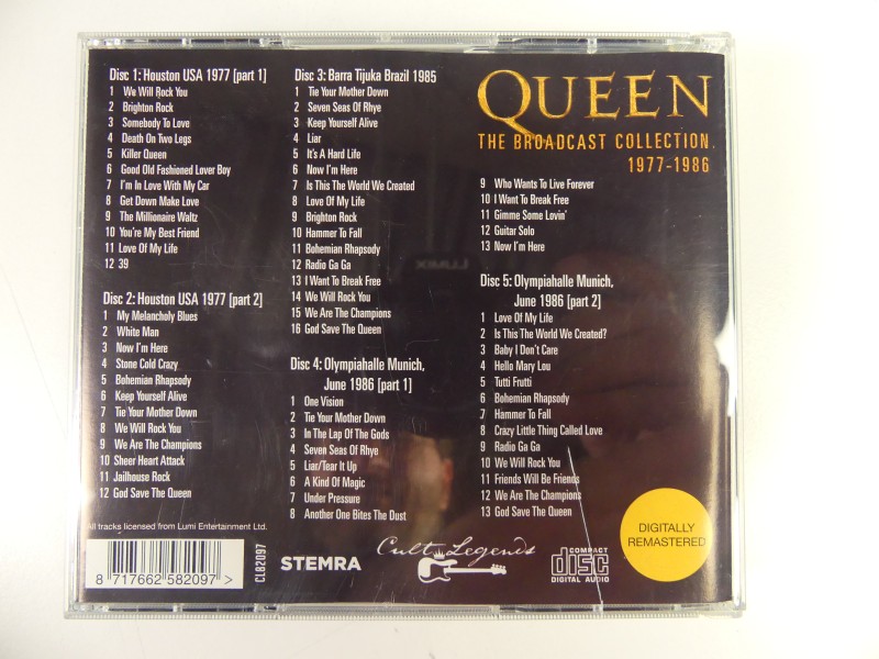 Queen DVD + CD Lot