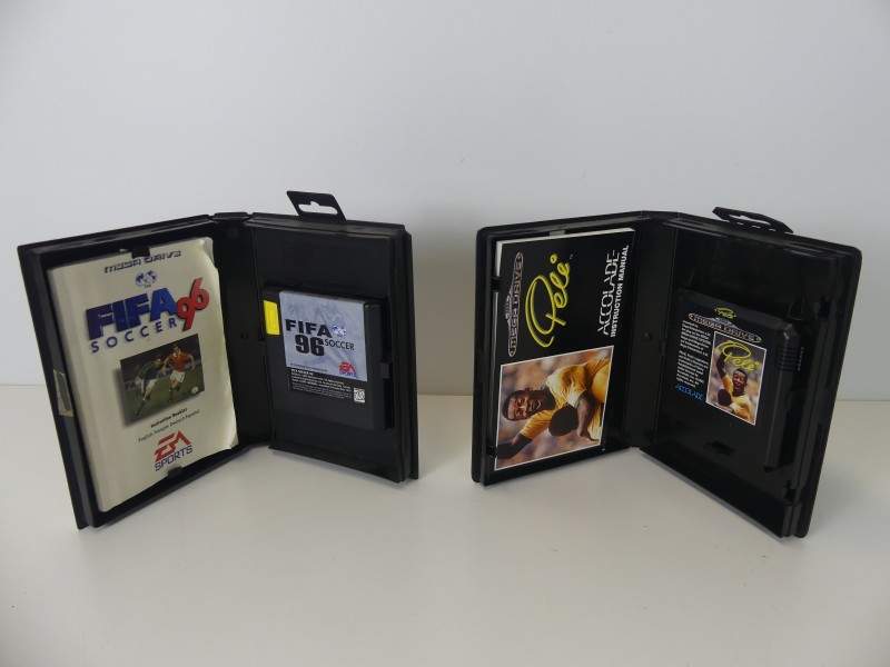 Vintage Sega spelletjes