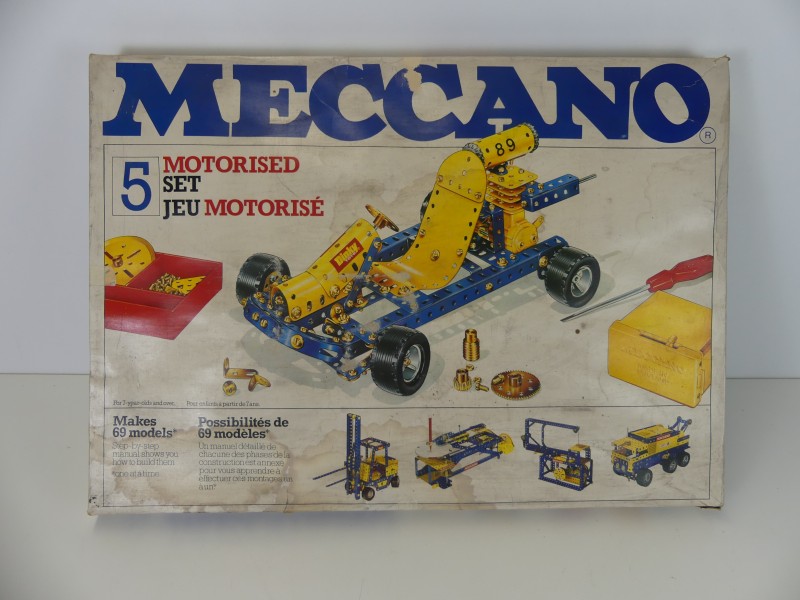 Lot Vintage Meccano