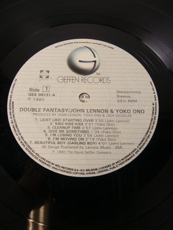 John Lennon 2 LP - The Plastic Ono Band - Yoko Ono Double Fantasy